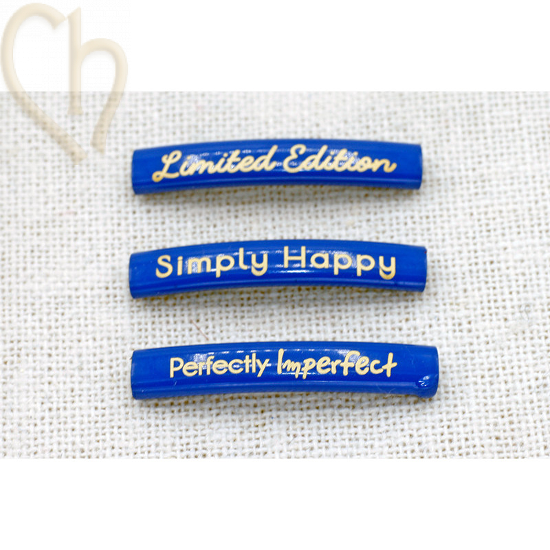 Spacer slider metal 35mm - Blue Spacer slider metal 35mm - Blue