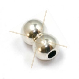 clasp magnet ball 5mm hole 2mm