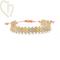 Bracelet macramé and...