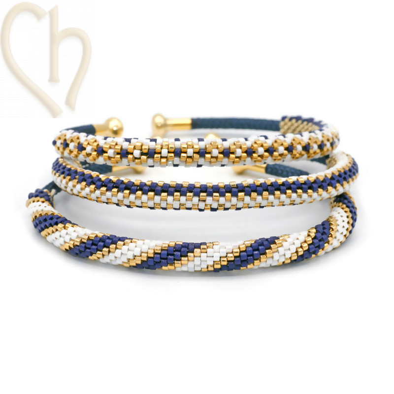 Bracelet Jonc et Peyote à faire soi-même.