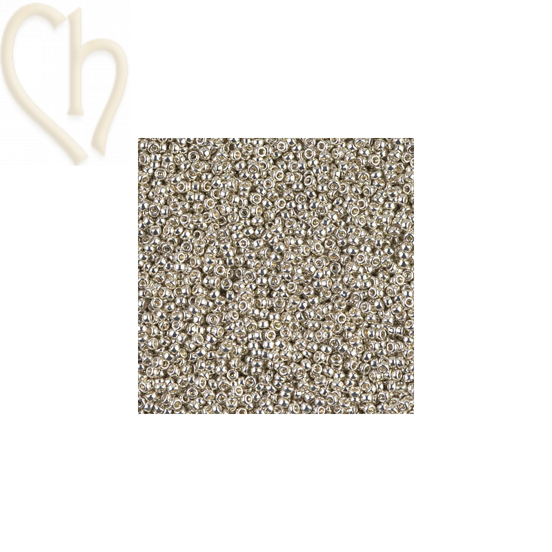 Miyuki rocaille 15/0 Galvanised Silver - 1051 181