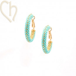 Kit DIY hoop earrings...