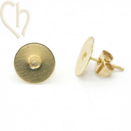 Boucles d'oreilles disk 8mm...