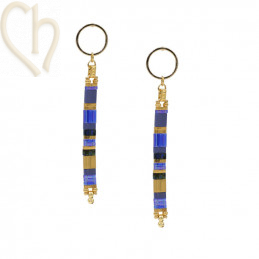 Kit earrings with Half Tila...