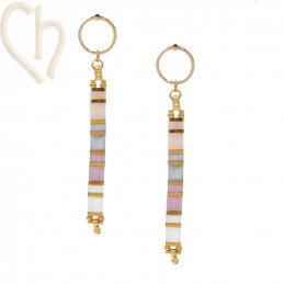 Kit earrings with Half Tila...