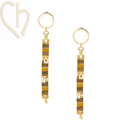 Kit earrings with Half Tila...