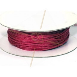 macramé cord .5mm fuchsia