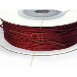 macramé koord 0.5mm Bordeaux