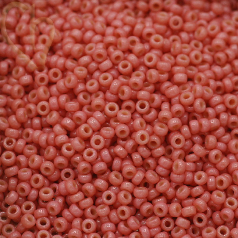 Miyuki Rocailles 15/0 Duracoat Opaque Dyed Rose 4464 Miyuki Rocailles 15/0 Duracoat Opaque Dyed Rose 4464