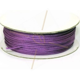 macramé cord .5mm violet