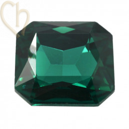 Charl'stone Crystal Cabochon 23mm 4675 - Emerald