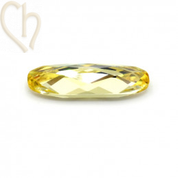 Charl'stone Crystal 4161 fancy stone 21*7mm Jonquil Satin