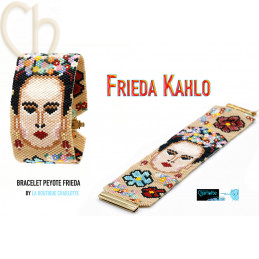 Kit bracelet peyote Frieda Kahlo