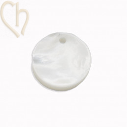 Nacré pastille pendent 10mm
