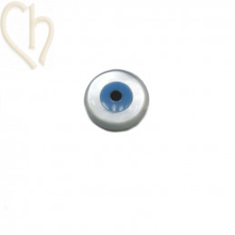 Nacré perle Nazar Eye rond 4mm