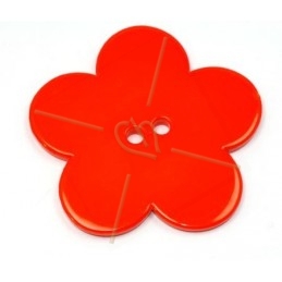 flower bigpop 40mm - orange