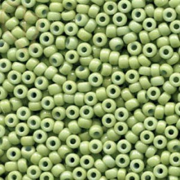 Miyuki Roc 8/0 - Duracoat Opaque Dyed Spring Green 4473