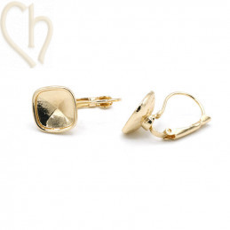 Earrings for cabochon 10mm 4470