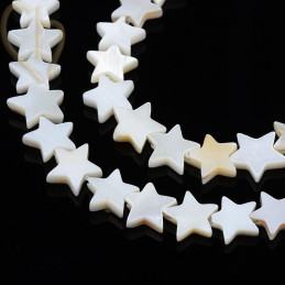 Nacré bead Star 8*7mm