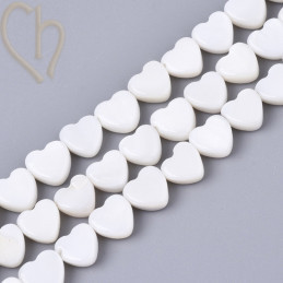 Nacré bead Hart 7mm