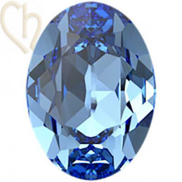 Cabochon oval Austrian Crystal 4120 18*13mm ReCreated Ice Blue 1405