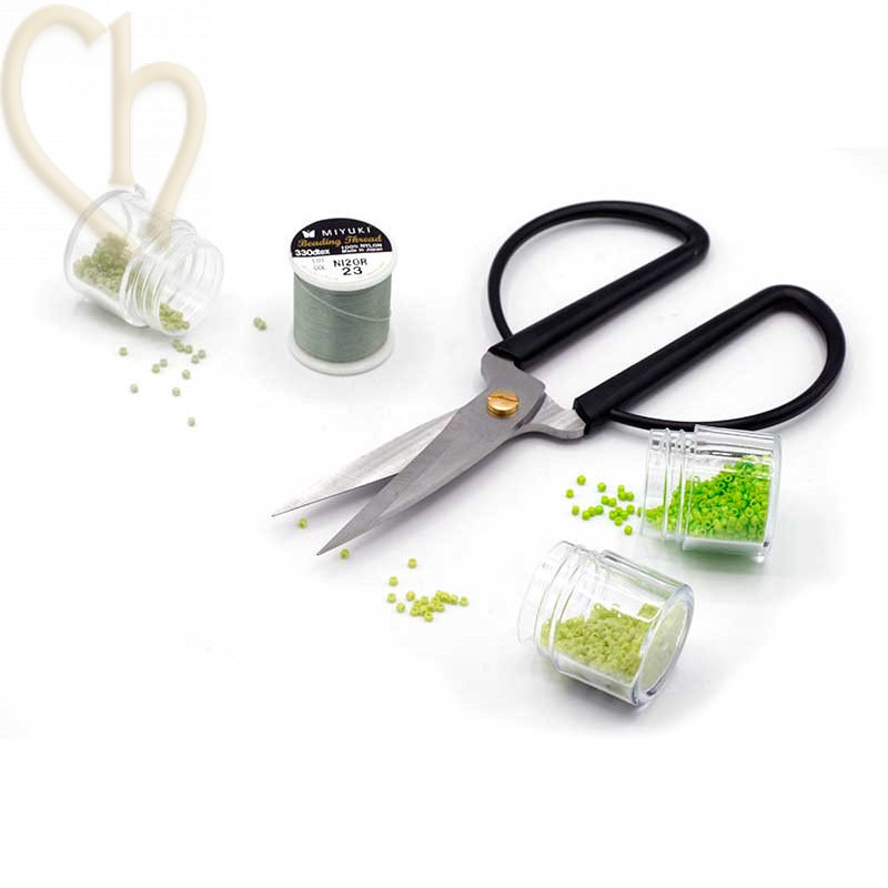 Stainless steel scissors 14cm with extra large handles - sharp tip Stainless steel scissors 14cm with extra large handles - sharp tip