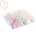 Bead storage box with 30...