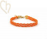 kit bracelet Xenna small Orange Gold