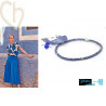 kit bracelet and/or necklace Blue Silver