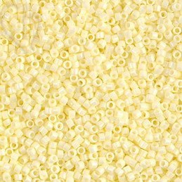 Miyuki Delica Dyed Opaque Pale Yellow - 11/0 5gr - DB1491
