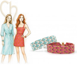 Bracelet Jubi Peyote Turquoise