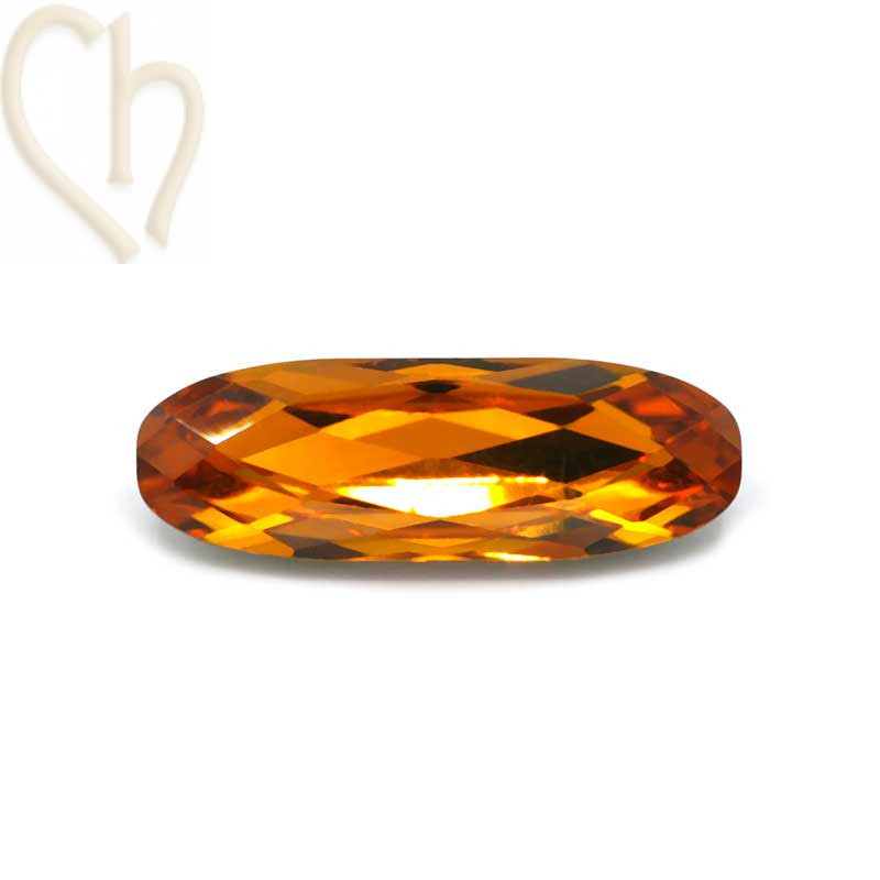 Austrian Crystal 4161 oval fancy stone 21*7mm Topaz
