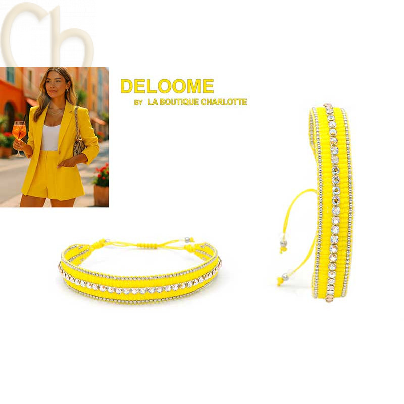 Kit armband DeLoome Summer Yellow
