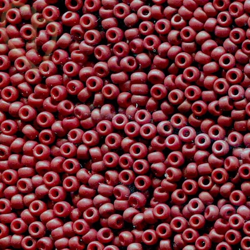 Miyuki Seedbeads 8/0 - Matte Met Dark Maroon 8-92040