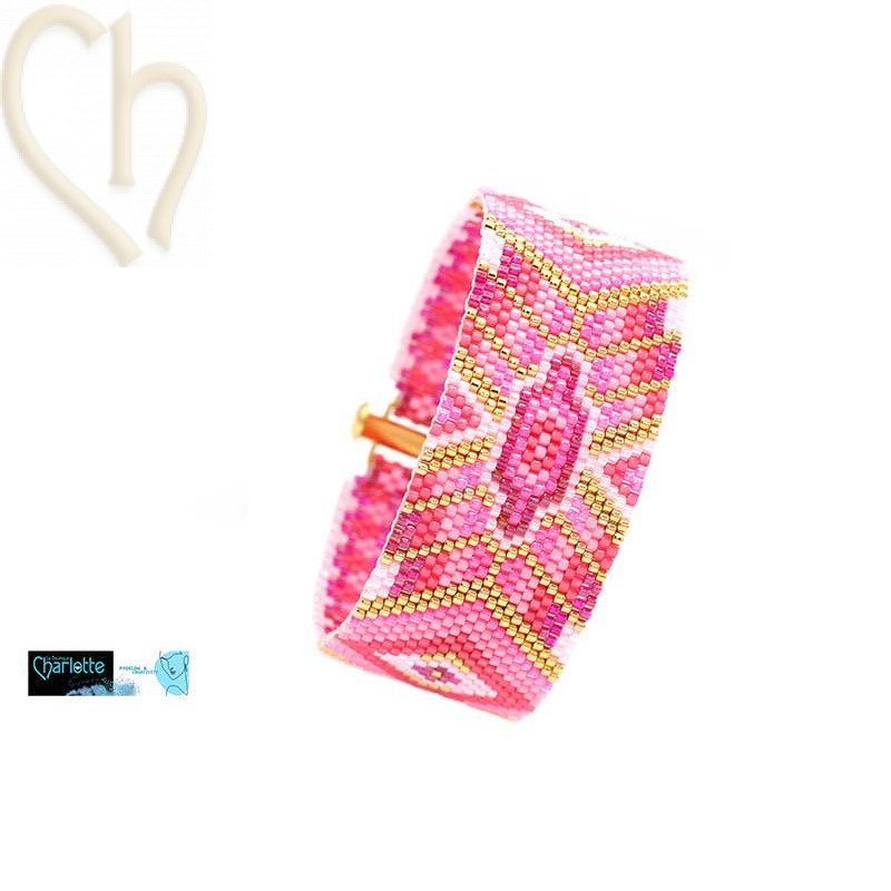 Armband BoHo peyote Acidulé