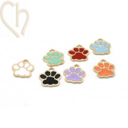 Charms Gold Plated pate de...