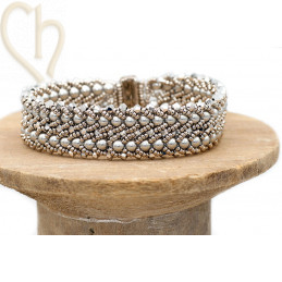 DIY Kit Armband Flat Spiral...