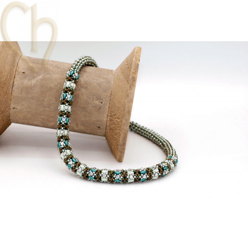 DIY Kit Halsketting AnnA Turquoise | Boutique Charlotte