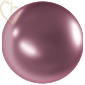 Austrian Crystal Nacre 4mm Burgundy Pearl
