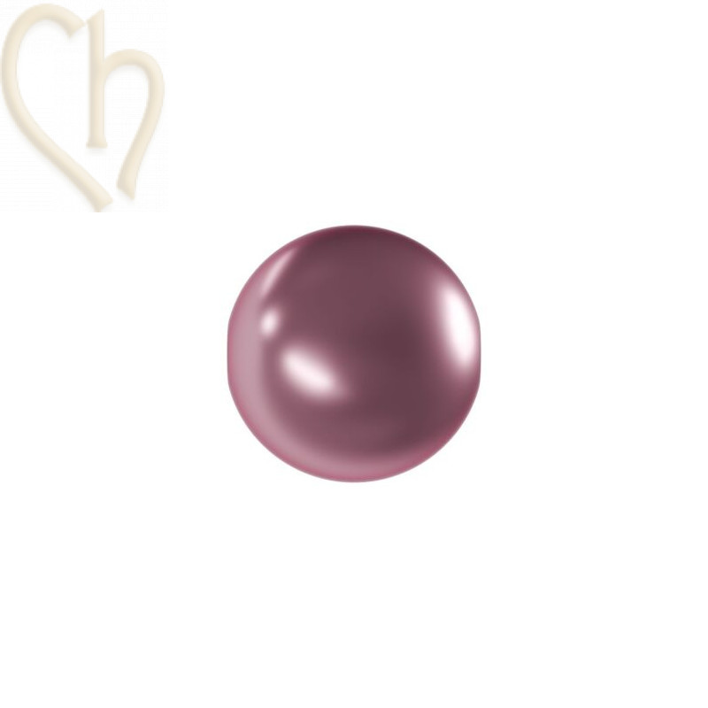 Austrian Crystal Nacre 4mm Burgundy Pearl