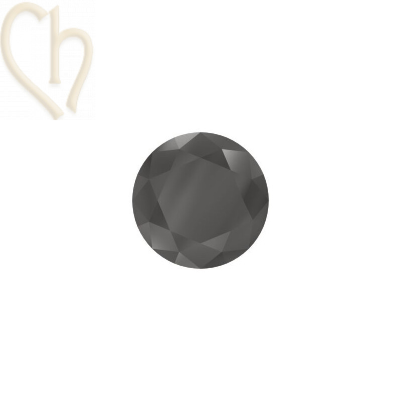 Austrian Crystal Jet Hematite 1088 - SS39 8mm Jet Hematite