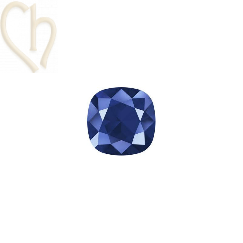 Austrian Crystal Cushion Square 4470 10mm Royal Blue
