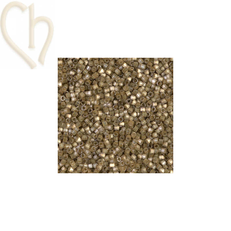 Miyuki Delica Silk Satin Variegated Taupe - 11/0 - DB0671