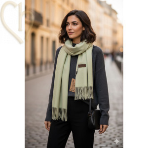 Alpaca wool scarf 180cm by...