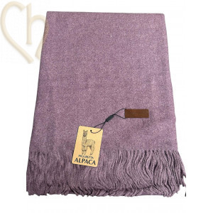 Alpaca wool scarf 180cm by 60cm