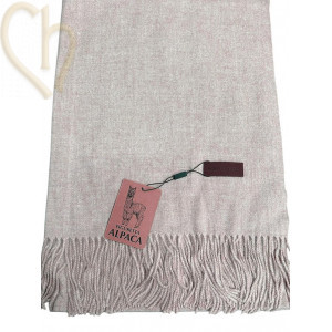 Alpaca Laine echarpe 180cm op 60cm