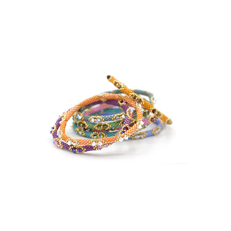 Schema Peyote Circulaire Bangle – Gratis Stap-voor-Stap Patroon