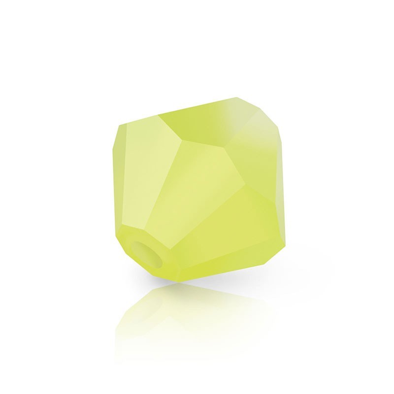 Preciosa Crystal Rondelle Bead 3mm Limecicle AB Matte