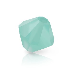 Preciosa Crystal Rondelle Bead 3mm Caribbean Sea AB Matte