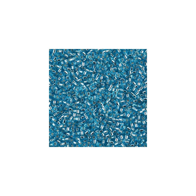 Miyuki Delica Silverlined Océan blue - 11/0 - DB1209